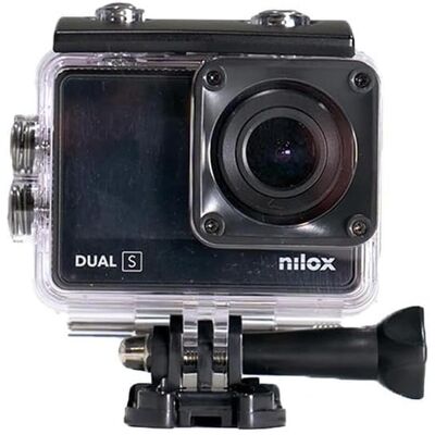 Nilox DUAL S Action-Sportkamera 13 MP 4K Ultra HD CMOS 68 g (WLAN), Action Cam, Schwarz Nilox DUAL S Action-Sportkamera 13 MP 4K Ultra HD CMOS 68 g (WLAN), Action Cam, Schwarz