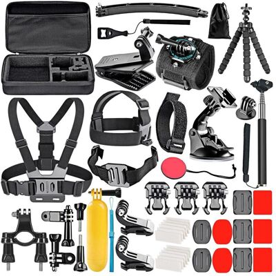 GoPro Neewer 50in1 Action Camera Accessory Kit, Action Cam Zubehör, Mehrfarbig GoPro Neewer 50in1 Action Camera Accessory Kit, Action Cam Zubehör, Mehrfarbig