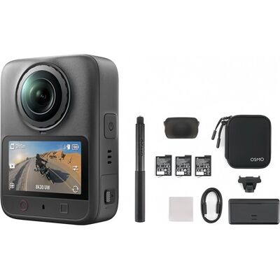 DJI Osmo 360 II Limitless Riding Combo (60p, Bluetooth, WLAN), Action Cam, Schwarz DJI Osmo 360 II Limitless Riding Combo (60p, Bluetooth, WLAN), Action Cam, Schwarz