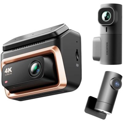 DDpai Z60 Pro Auto-Kamera mit Rück- und Innenkamera 3-CH, 4K, Wi-Fi, GPS, 3" LCD (Eingebautes Display, Eingebautes Mikrofon, GPS-Empfänger, 4K), Dashcam, Schwarz DDpai Z60 Pro Auto-Kamera mit Rück- und Innenkamera 3-CH, 4K, Wi-Fi, GPS, 3" LCD (Eingebautes Display, Eingebautes Mikrofon, GPS-Empfänger, 4K), Dashcam, Schwarz