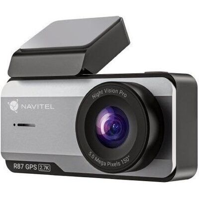 Navitel GPS R87 GPS (Eingebautes Display, Eingebautes Mikrofon, GPS-Empfänger, Full HD), Dashcam, Schwarz Navitel GPS R87 GPS (Eingebautes Display, Eingebautes Mikrofon, GPS-Empfänger, Full HD), Dashcam, Schwarz