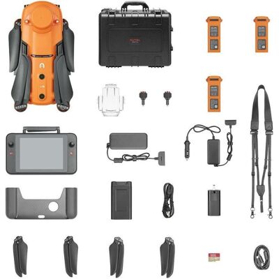 Autel EVO II Pro Rugged Bundle RTK V3 Drohne, Orange (1230 g, 20 Mpx), Drohne, Orange Autel EVO II Pro Rugged Bundle RTK V3 Drohne, Orange (1230 g, 20 Mpx), Drohne, Orange