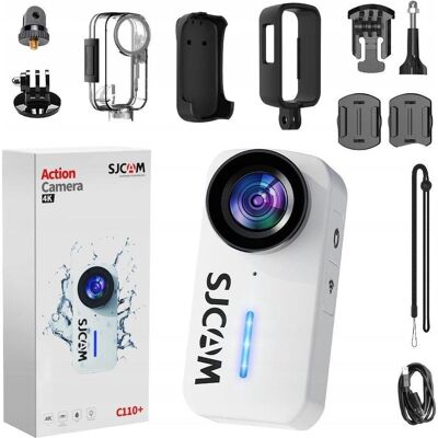 Sjcam C110+ (30p, WLAN), Action Cam, Weiss Sjcam C110+ (30p, WLAN), Action Cam, Weiss