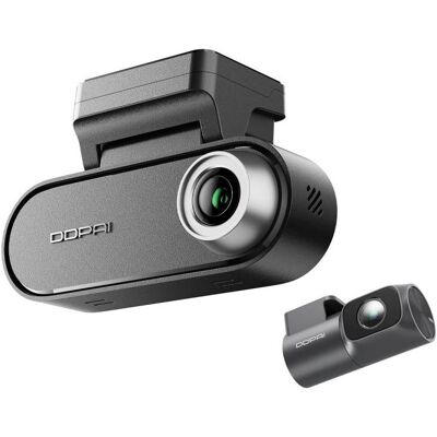 DDpai Dash + Rear Camera N5 Dual, 4K, Wi-Fi, GPS, AI, Schwarz (4K), Dashcam, Schwarz DDpai Dash + Rear Camera N5 Dual, 4K, Wi-Fi, GPS, AI, Schwarz (4K), Dashcam, Schwarz