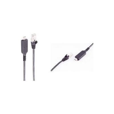 Shiverpeaks --USB-C LAN Adapterkabel 1G, USB Typ C Stecker auf RJ45, PVC, schwarz, 1,5m (1.50 m), USB Kabel Shiverpeaks --USB-C LAN Adapterkabel 1G, USB Typ C Stecker auf RJ45, PVC, schwarz, 1,5m (1.50 m), USB Kabel