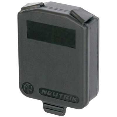 Neutrik XLR-Dichtklappe SCDX, Audio Stecker, Blau Neutrik XLR-Dichtklappe SCDX, Audio Stecker, Blau