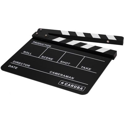Caruba Professional Director Clapper (Diverses Video Zubehör), Video Zubehör, Weiss, Schwarz Caruba Professional Director Clapper (Diverses Video Zubehör), Video Zubehör, Weiss, Schwarz