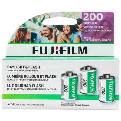 Fujifilm Fujicolor film C200/36x3, Analogfilm Fujifilm Fujicolor film C200/36x3, Analogfilm