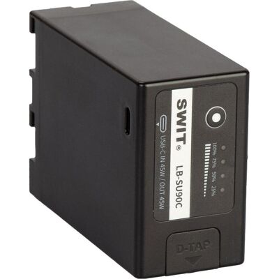 Swit LB-SU90C 90Wh BP-U-type DV battery with USB-C and D-tap (Kamera Akku), Kamera Stromversorgung, Schwarz Swit LB-SU90C 90Wh BP-U-type DV battery with USB-C and D-tap (Kamera Akku), Kamera Stromversorgung, Schwarz
