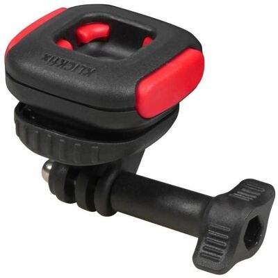 KlickFix CamOn Adapter für GoPro, Action Cam Zubehör, Rot, Schwarz KlickFix CamOn Adapter für GoPro, Action Cam Zubehör, Rot, Schwarz