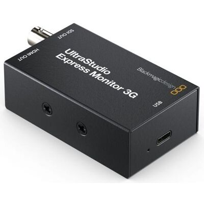 Blackmagic UltraStudio Express Monitor 3G, Video Monitor, Schwarz Blackmagic UltraStudio Express Monitor 3G, Video Monitor, Schwarz
