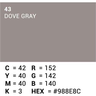 Superior Spezialitäten Hintergrundpapier 43 Dove Grey - 1,35x11m Superior Spezialitäten Hintergrundpapier 43 Dove Grey - 1,35x11m