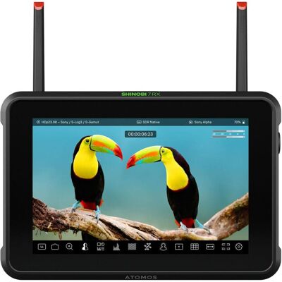 Atomos Shinobi 7rx (7", Full HD), Video Monitor, Schwarz Atomos Shinobi 7rx (7", Full HD), Video Monitor, Schwarz