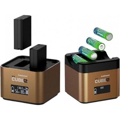 Hähnel pro Cube2 (Kamera Akku Ladegerät), Kamera Stromversorgung, Schwarz Hähnel pro Cube2 (Kamera Akku Ladegerät), Kamera Stromversorgung, Schwarz