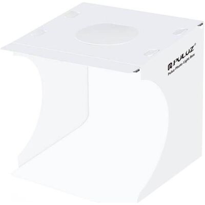 Puluz Fotostudio LED 30cm PU5029 (Aufnahmebox), Studioausrüstung Zubehör, Weiss, Schwarz Puluz Fotostudio LED 30cm PU5029 (Aufnahmebox), Studioausrüstung Zubehör, Weiss, Schwarz