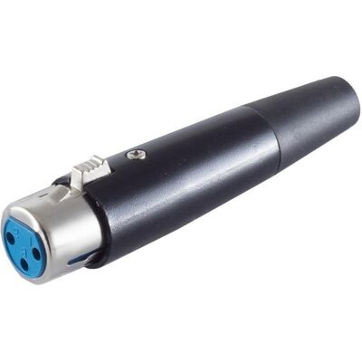 Shiverpeaks -BASIC-S--XLR-Kupplung, Gehäuse schwarz, Audio Stecker, Schwarz Shiverpeaks -BASIC-S--XLR-Kupplung, Gehäuse schwarz, Audio Stecker, Schwarz