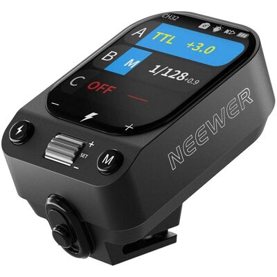 Neewer QZ-C Touchscreen TTL Wireless Flash Trigger for Canon Camera (Funk), Fernauslöser, Schwarz Neewer QZ-C Touchscreen TTL Wireless Flash Trigger for Canon Camera (Funk), Fernauslöser, Schwarz