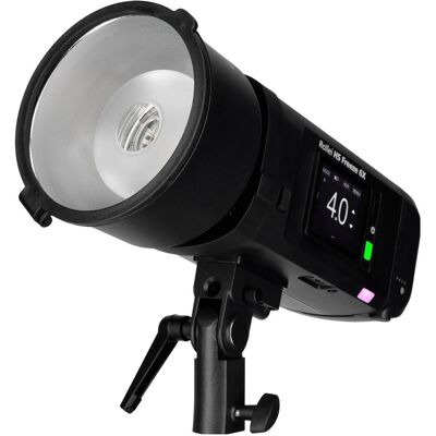 Rollei Studioblitz mit Akku HS Freeze 6X (Blitzkopf, 600 Ws), Studioblitz, Schwarz Rollei Studioblitz mit Akku HS Freeze 6X (Blitzkopf, 600 Ws), Studioblitz, Schwarz