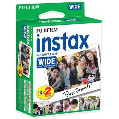 Fujifilm Instant Film Instax Glossy, Sofortbildfilm, Mehrfarbig Fujifilm Instant Film Instax Glossy, Sofortbildfilm, Mehrfarbig