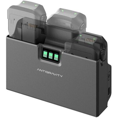 Antigravity A1 Charging Hub, Drohne Zubehör, Schwarz Antigravity A1 Charging Hub, Drohne Zubehör, Schwarz