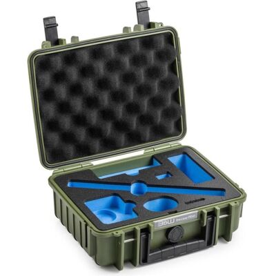 B&W International case type 1000 foam insert for DJI Osmo 360 Adventure Combo bronze green, Action Cam Zubehör, Bronze, Grün B&W International case type 1000 foam insert for DJI Osmo 360 Adventure Combo bronze green, Action Cam Zubehör, Bronze, Grün