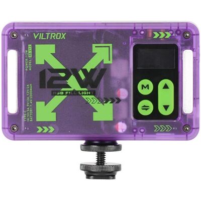 Viltrox RB-V12 (Videoleuchte), Dauerlicht, Mehrfarbig Viltrox RB-V12 (Videoleuchte), Dauerlicht, Mehrfarbig