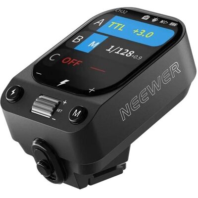 Neewer QZ-C Touchscreen TTL Wireless Flash Trigger for Canon Camera (Funk), Fernauslöser, Schwarz Neewer QZ-C Touchscreen TTL Wireless Flash Trigger for Canon Camera (Funk), Fernauslöser, Schwarz