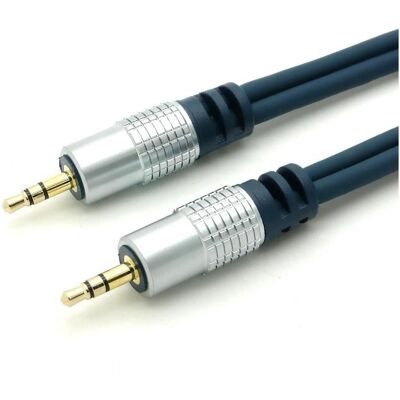 Shiverpeaks S/CONN maximum connectivity Home Cinema Verchromter Metall-Klinkenstecker 3,5mm stereo und verchromt (5 m, AUX Kabel), Audiokabel Shiverpeaks S/CONN maximum connectivity Home Cinema Verchromter Metall-Klinkenstecker 3,5mm stereo und verchromt (5 m, AUX Kabel), Audiokabel
