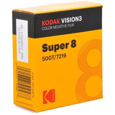 Kodak Vision3 Super8 500T/7219, Analogfilm Kodak Vision3 Super8 500T/7219, Analogfilm