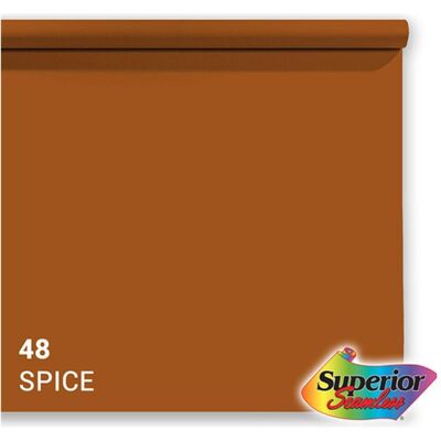 Superior Hintergrund Papier 48 Spice 1,35 x 11m (135 cm), Hintergrundsystem, Orange, Braun Superior Hintergrund Papier 48 Spice 1,35 x 11m (135 cm), Hintergrundsystem, Orange, Braun
