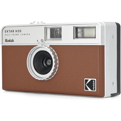 Kodak Ektar H35 Filmkamera Braun, Analogkamera, Braun Kodak Ektar H35 Filmkamera Braun, Analogkamera, Braun