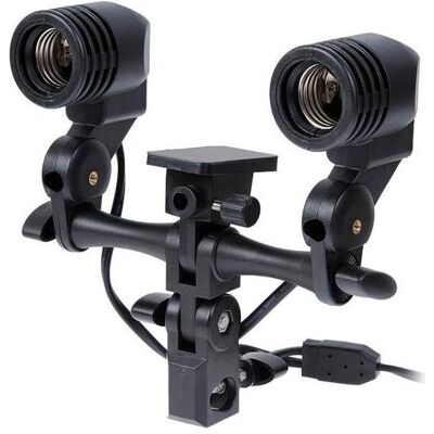 Massa Oprawka Podwójna Na żarówki I Parasolkę, Studioausrüstung Zubehör Massa Oprawka Podwójna Na żarówki I Parasolkę, Studioausrüstung Zubehör