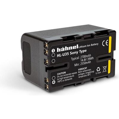 Hähnel HL-U35 Kamera-Akku - 2700mAh, 14,4V, Ersatz für BP-U35 Hähnel HL-U35 Kamera-Akku - 2700mAh, 14,4V, Ersatz für BP-U35