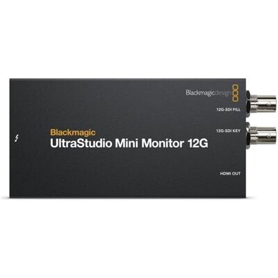 Blackmagic UltraStudio Mini Monitor 12G, Video Monitor, Schwarz Blackmagic UltraStudio Mini Monitor 12G, Video Monitor, Schwarz