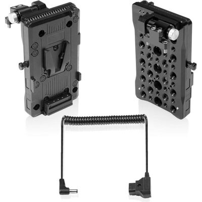 Shape V-mount pivoting battery plate for Canon C70, Kamera Stromversorgung Shape V-mount pivoting battery plate for Canon C70, Kamera Stromversorgung
