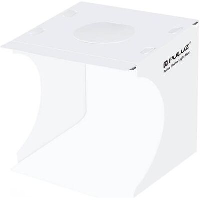 Puluz Fotostudio LED 30cm PU5029 (Aufnahmebox), Studioausrüstung Zubehör, Weiss, Schwarz Puluz Fotostudio LED 30cm PU5029 (Aufnahmebox), Studioausrüstung Zubehör, Weiss, Schwarz