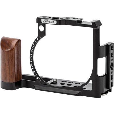 Fotopro C X100VI Cage Fujifilm X100VI Black, Video Zubehör, Schwarz Fotopro C X100VI Cage Fujifilm X100VI Black, Video Zubehör, Schwarz