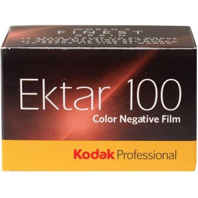 Kodak Ektar 100 Professional Film 135/36, Analogfilm, Schwarz, Gelb Kodak Ektar 100 Professional Film 135/36, Analogfilm, Schwarz, Gelb