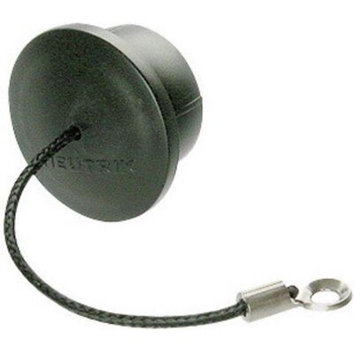 Neutrik Connector dust cover, Elektronikkabel + Stecker, Schwarz Neutrik Connector dust cover, Elektronikkabel + Stecker, Schwarz