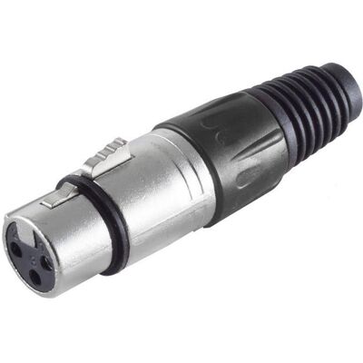 Shiverpeaks -BASIC-S--XLR-Kupplung, schwarz, Audio Stecker, Schwarz Shiverpeaks -BASIC-S--XLR-Kupplung, schwarz, Audio Stecker, Schwarz