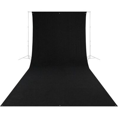 Westcott 138 Hintergrundstoff (2.7 x 6m) (270 cm), Hintergrundsystem, Schwarz Westcott 138 Hintergrundstoff (2.7 x 6m) (270 cm), Hintergrundsystem, Schwarz