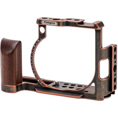 Fotopro C X100VI Cage Fujifilm X100VI Vintage Brass, Video Zubehör, Bronze Fotopro C X100VI Cage Fujifilm X100VI Vintage Brass, Video Zubehör, Bronze