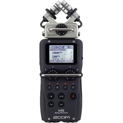 Zoom H5 (Handheld), Audiorecorder, Schwarz Zoom H5 (Handheld), Audiorecorder, Schwarz