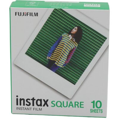 Fujifilm Instax Square Film, Sofortbildfilm, Weiss Fujifilm Instax Square Film, Sofortbildfilm, Weiss