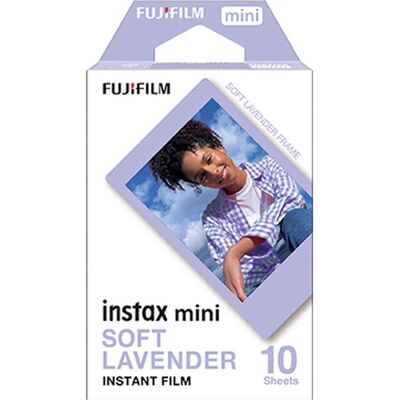 Fujifilm Instax Mini Film Soft Lavender, Sofortbildfilm, Violett Fujifilm Instax Mini Film Soft Lavender, Sofortbildfilm, Violett