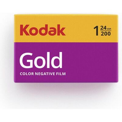 Kodak Gold Film 135/24, Analogfilm, Schwarz Kodak Gold Film 135/24, Analogfilm, Schwarz