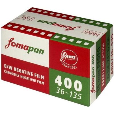 FOMA pan 400 135-36 packed in "RETRO PAN-Box", Analogkamera FOMA pan 400 135-36 packed in "RETRO PAN-Box", Analogkamera