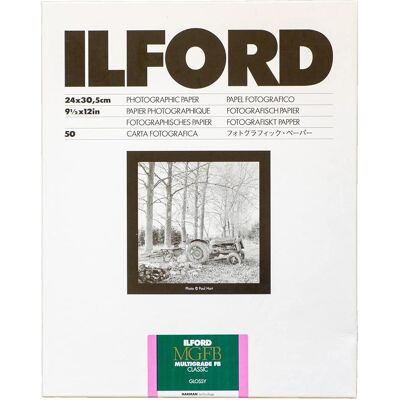 Ilford IL Multigrade FB 1K Classic 2430 50 Bl, Analogfilmentwicklung, Weiss Ilford IL Multigrade FB 1K Classic 2430 50 Bl, Analogfilmentwicklung, Weiss