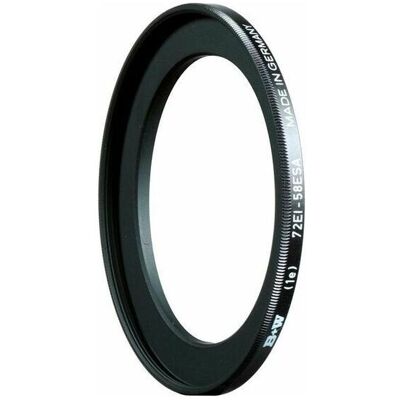 B&W Adapterring (77mm Filteranschluss/ 72mm Objektivanschluss) (77 mm), Objektivfilter Zubehör, Schwarz B&W Adapterring (77mm Filteranschluss/ 72mm Objektivanschluss) (77 mm), Objektivfilter Zubehör, Schwarz