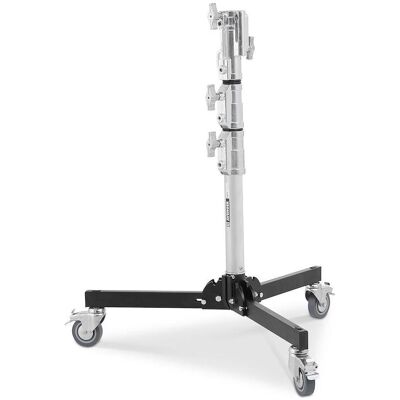 Manfrotto Lowboy Junior (120 cm, 25 kg), Lampenstativ, Silber Manfrotto Lowboy Junior (120 cm, 25 kg), Lampenstativ, Silber